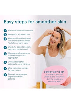 Frownies FROWNIES Forehead and Between the Eyes Wrinkle Patches - Hypoallergenic Facial Patches to Smooth & Soften Forehead Wrinkles & Eleven Lines - For Overnight Use, 144 Patches  - Image 3