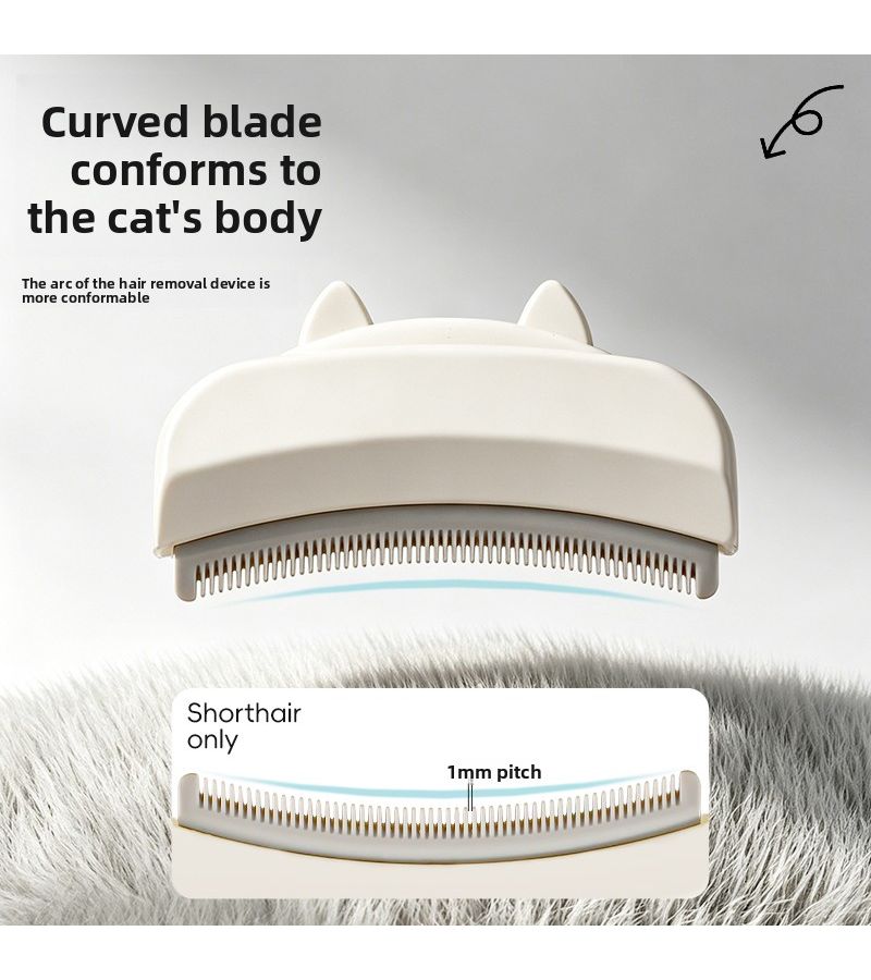 Pink Pet Deshedding Brush Self Cleaning Undercoat Remover for Cats Dogs - Image 5