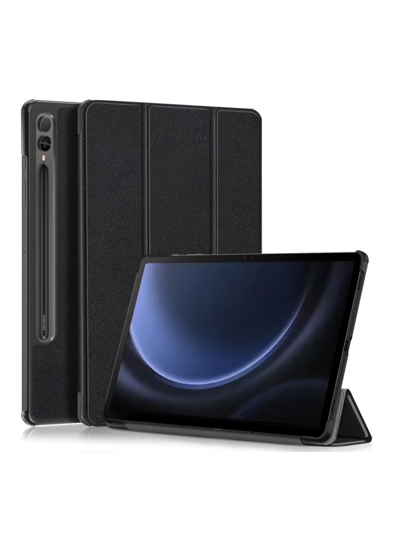 Tablet Case for Samsung Galaxy Tab S9 FE Plus 12.4 inch Protective Stand Case Hard Shell Cover - Image 1