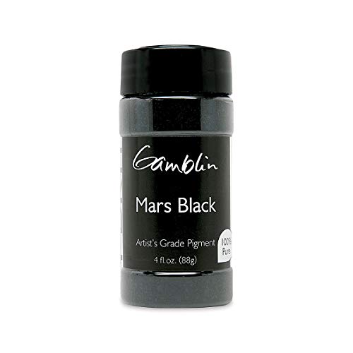 GAMBLIN Dry Pigment Color: Mars Black, Size: 4 oz/88 g - Image 3