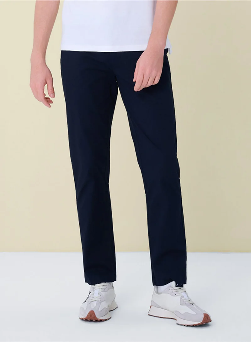 GIORDANO  Men’s Low Rise Slim Taper Lightweight Khakis for Men | Best Price UAE