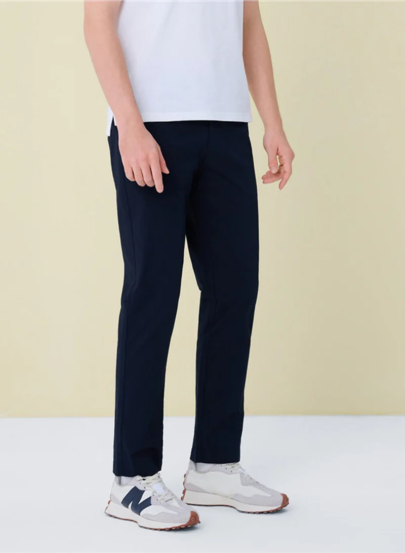 GIORDANO  Men’s Low Rise Slim Taper Lightweight Khakis for Men | Best Price UAE