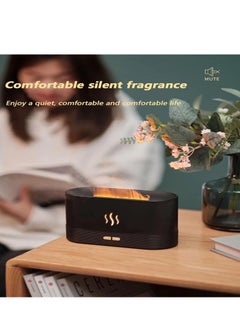 Next Life Flame Effect Humidifier Aroma Diffuser Aromatherapy Light Mist Atomizer Auto Off Protection for Spa Home Yoga Office 180ml  - Image 3