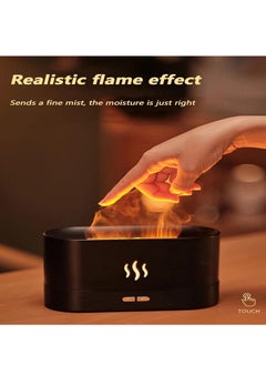Next Life Flame Effect Humidifier Aroma Diffuser Aromatherapy Light Mist Atomizer Auto Off Protection for Spa Home Yoga Office 180ml  - Image 5