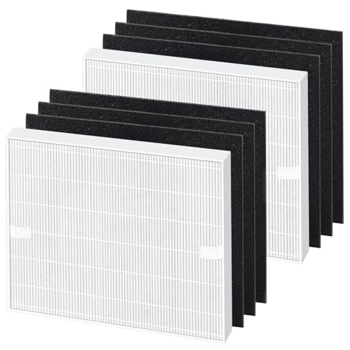 2 Pack AP1512HH Replacement Filter for Coway Airmega Filter AP1512HH 200M Coway Air Purifiers by Blutoget  AP1512HHFP AP1518R AP1519P2 HEPA Filters and 6 Carbon FiltersPart 3304899