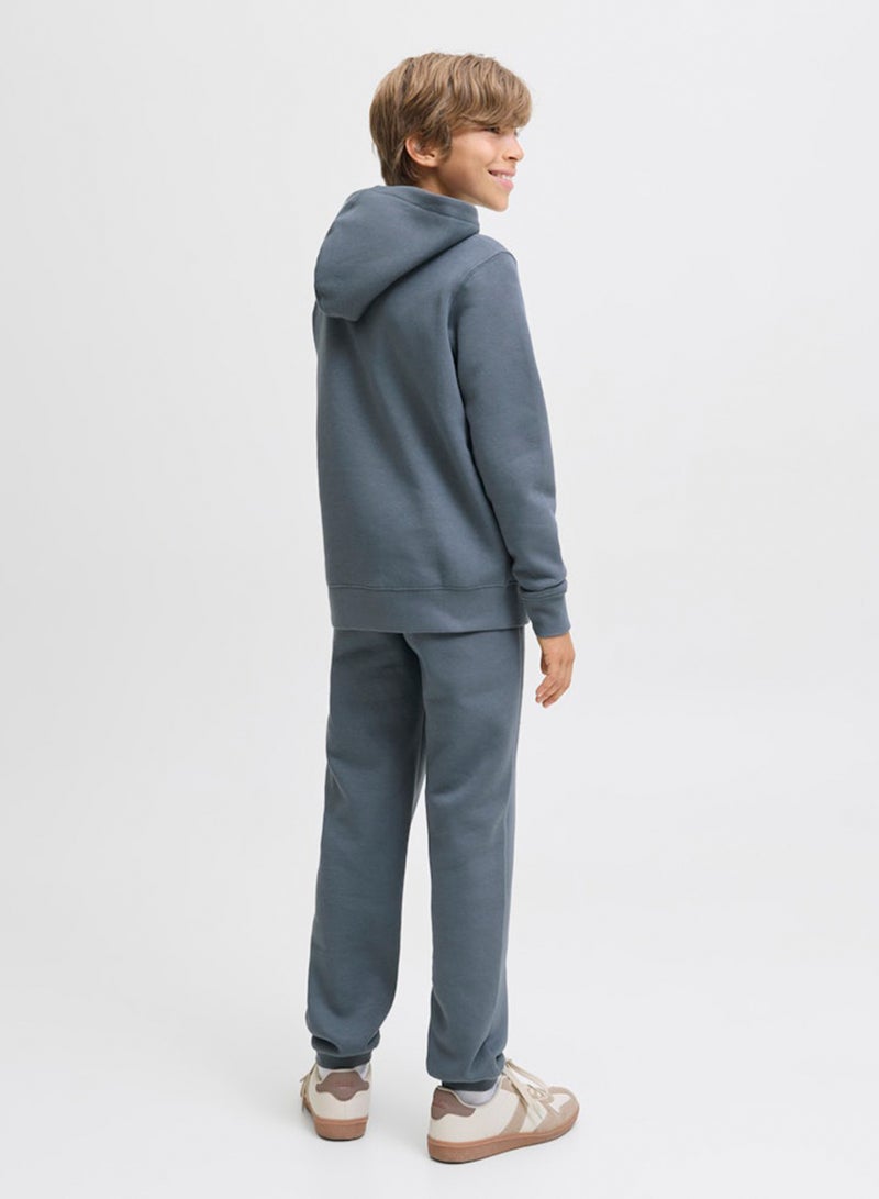 Jack & Jones Junior Kids Jjestar Logo Hoodie  - Image 2