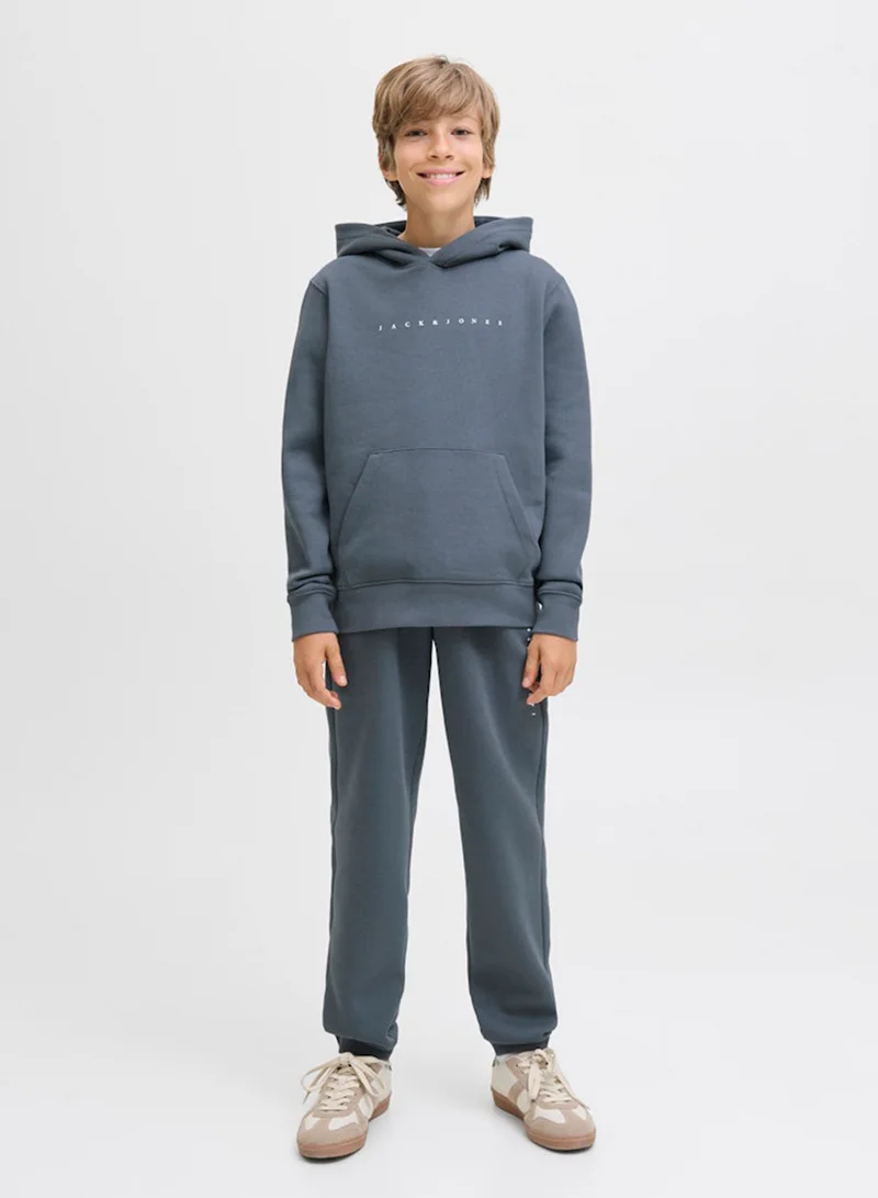 Jack & Jones Junior Kids Jjestar Logo Hoodie