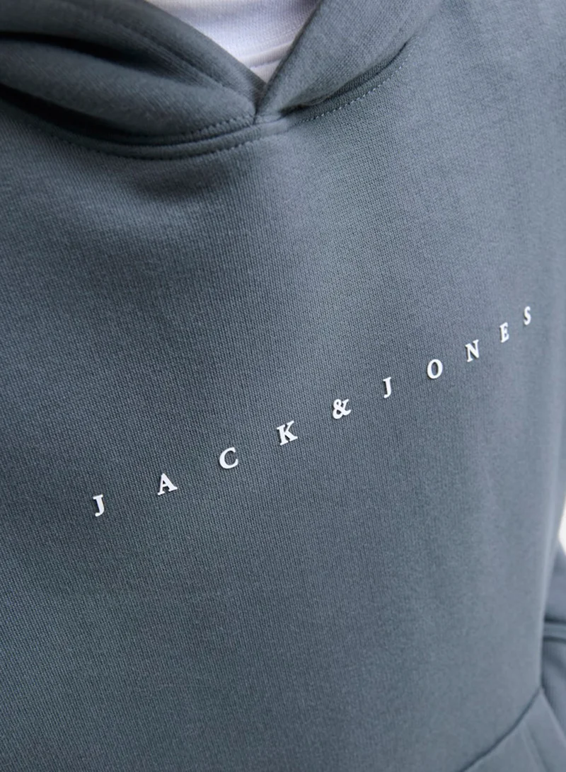 Jack & Jones Junior Kids Jjestar Logo Hoodie