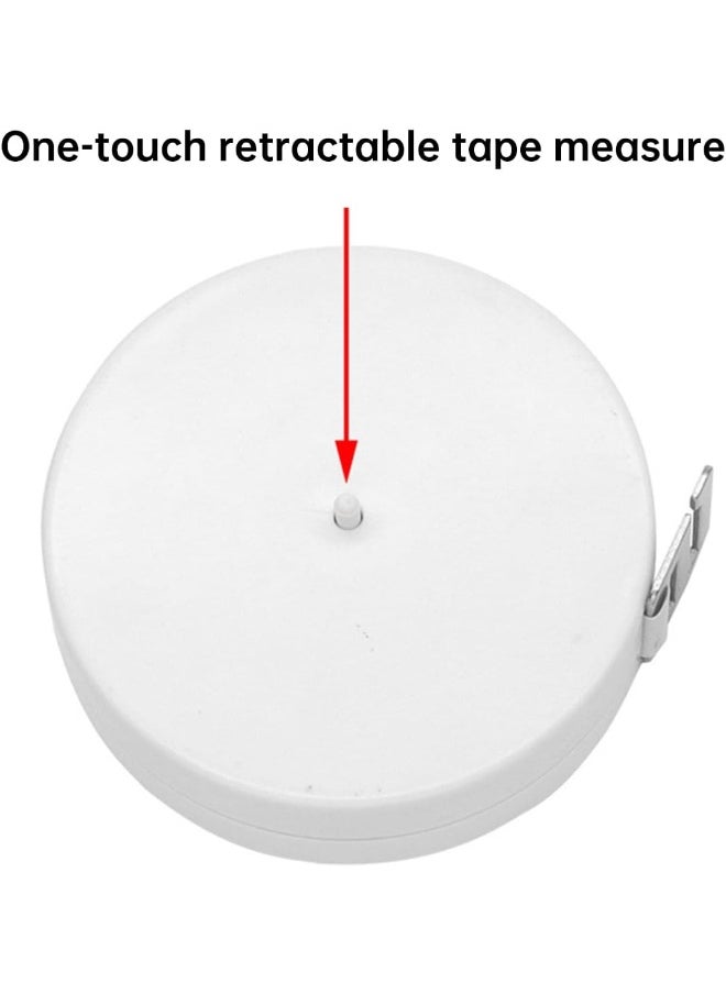 ECVV - BMI Measuring Tape BMI Wheel Calculator Body Mass Index Calculator, Body Tape Measure for Body Waist Weight Health Accurate Measurement - Image 1