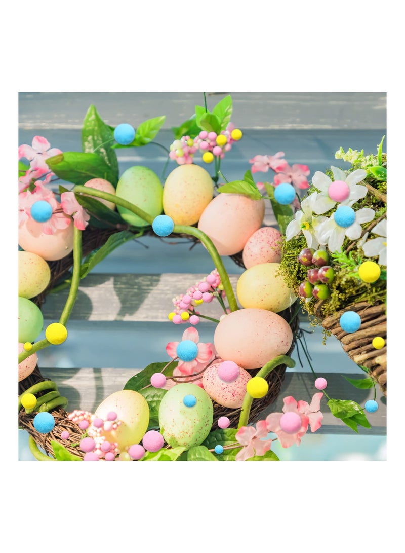 Captaintech 1300 Mini Colorful Pom Poms for Kids DIY Craft Projects Assorted Macaron Colors Perfect for Creative Fun and Decoration - Image 4