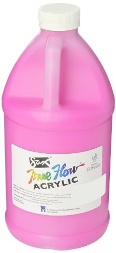 Sax True Flow Heavy Body Acrylic Paint, 1/2 Gallon, Magenta - 408508, 64 Fl Oz (Pack of 1) - Image 4