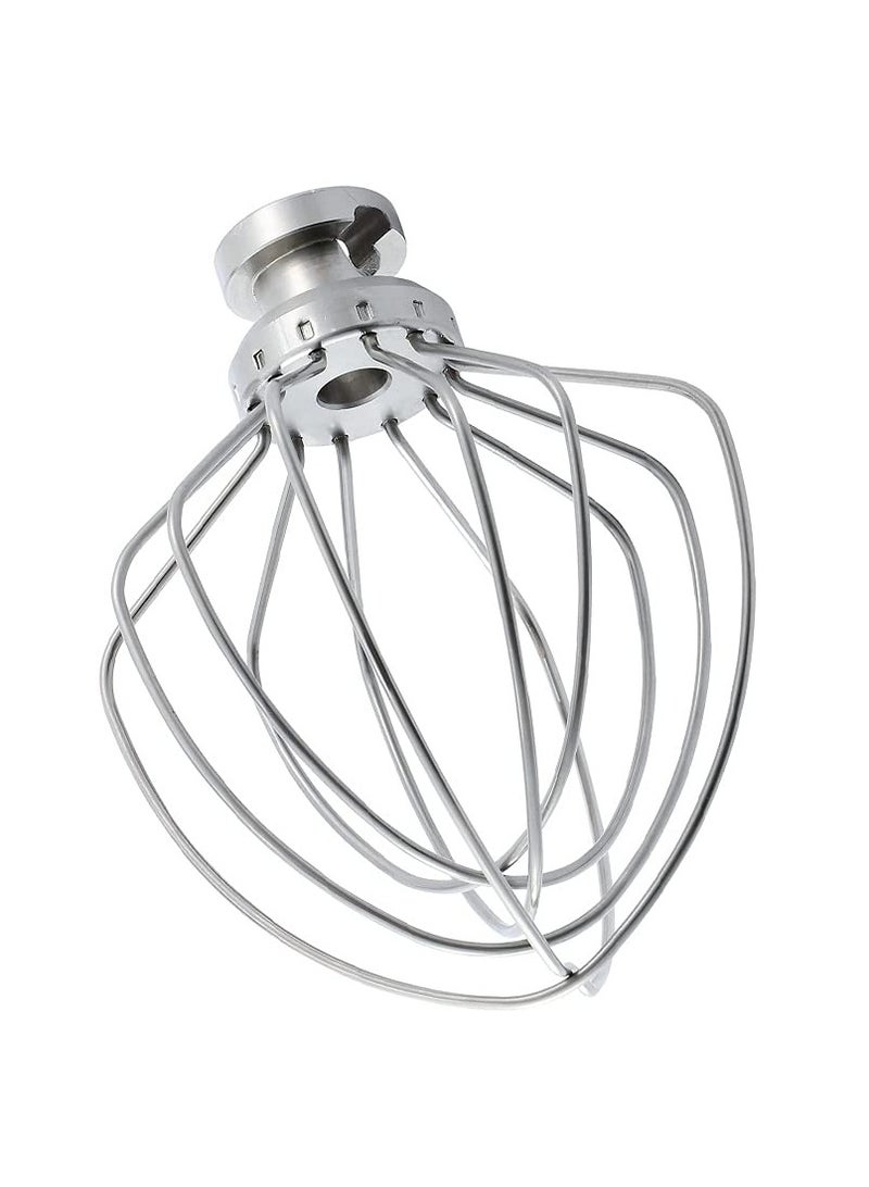 KASTWAVE Stainless steel Wire Whip Attachment for KitchenAid Tilt-Head Stand Mixer Accessory K45WW Replacement, Egg Cream Stirrer, Cakes Mayonnaise Whisk, Whipping Egg White, Dishwasher Safe - Image 5