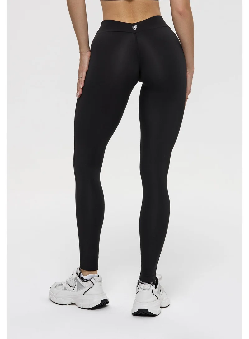Bona Fide Bona Addiction Black Addiction High Waist Gym Leggings for Women | Best Price UAE