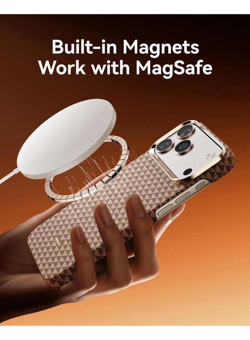 RAPTIC Aramid Skin for iPhone 17 PRO Case [MagSafe] Ultra Slim 1500D Aramid Fiber cover - Humble - Image 5
