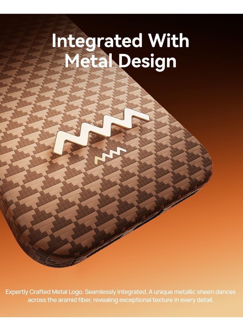 RAPTIC Aramid Skin for iPhone 17 PRO Case [MagSafe] Ultra Slim 1500D Aramid Fiber cover - Humble - Image 3