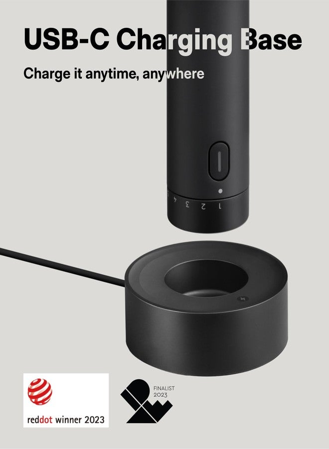 هوتو مجموعة أدوات دوارة لاسلكية من هوتو، محرك بدون فرشاة، 25000 دورة في الدقيقة، 5 سرعات متغيرة، 35 ملحقًا، إضاءة ليد، قابلة لإعادة الشحن عبر منفذ USB-C، لطابعات ثلاثية الأبعاد، الصنفرة، التلميع، الحفر، النحت، القطع، الحرف اليدوية - Image 3