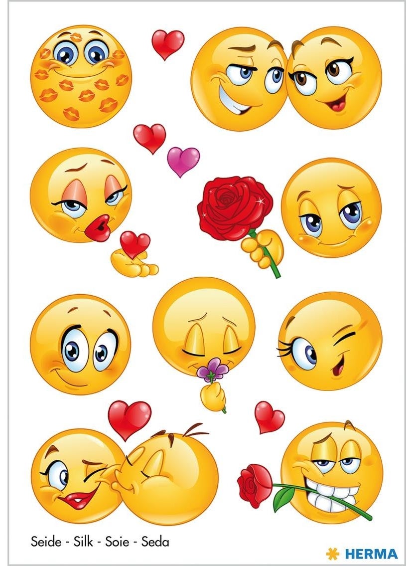 Herma Magic Faces in Love Tags  - Image 2