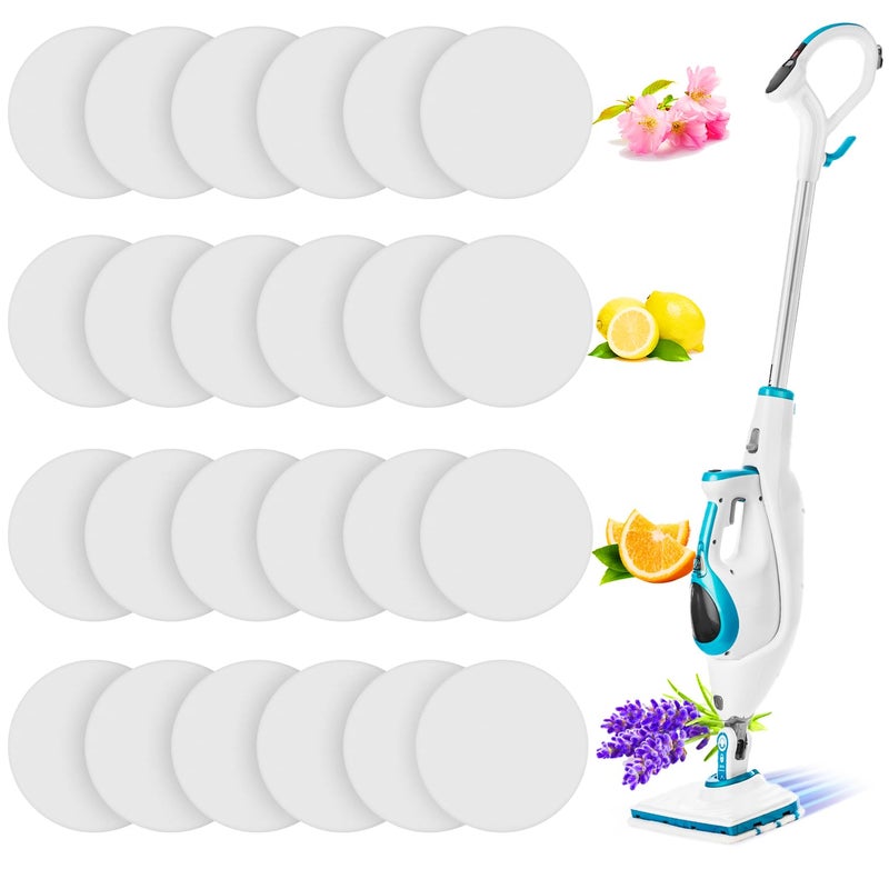 Maitys 24 Pcs Fragrance Discs Replacement Steam Mop Scent Practical Fragrance Compatible with Powerfresh and Symphony Series, Compatible with Model 1940, 1806 and 1132(Fresh Fragrances,24 Pcs) - Image 1