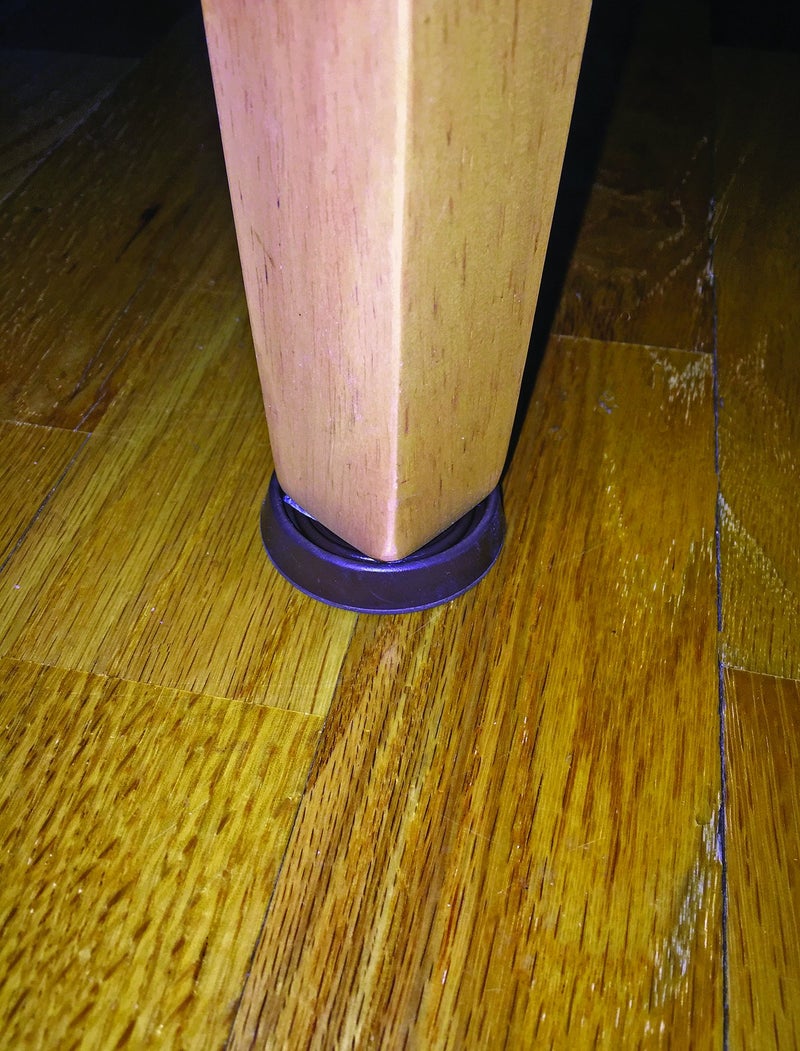 Shepherd Hardware 9077 1-3/4-Inch Round Rubber Furniture Cups, 4-Pack,brown - Image 5