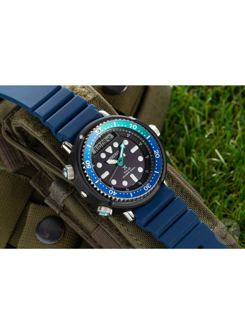 سيكو ساعة سيكو بروسبكس سي أرني تروبيكال لاجون إصدار خاص تعمل بالطاقة الشمسية للغواصين SNJ039P - Image 2