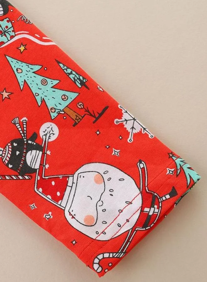 YUNIQEE Holiday Print Dress
