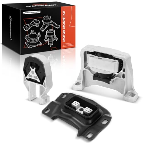 A-Premium 3PCS Engine Motor Mount and Transmission Mount Set Compatible with Ford 2013-2016 Escape, 2014-2021 Transit Connect, 2.0L 2.5L, Automatic Transmission, Replace# CV6Z6068A BV6Z6038A AV6Z6068A - Image 1