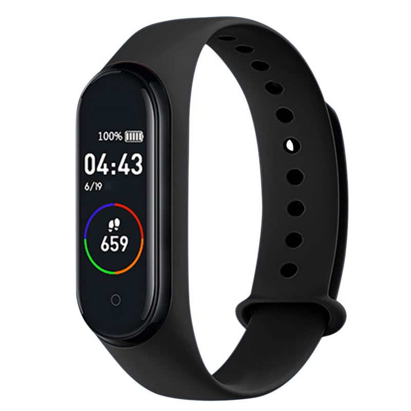 Fitness Watch: 0.96in High Definition Display Screen - Real Time Heart Rate Blood Pressure Monitor, Wrist Wake Smart Tracker for Android IOS Compatible Daily Fitness Health Tracking - Image 1