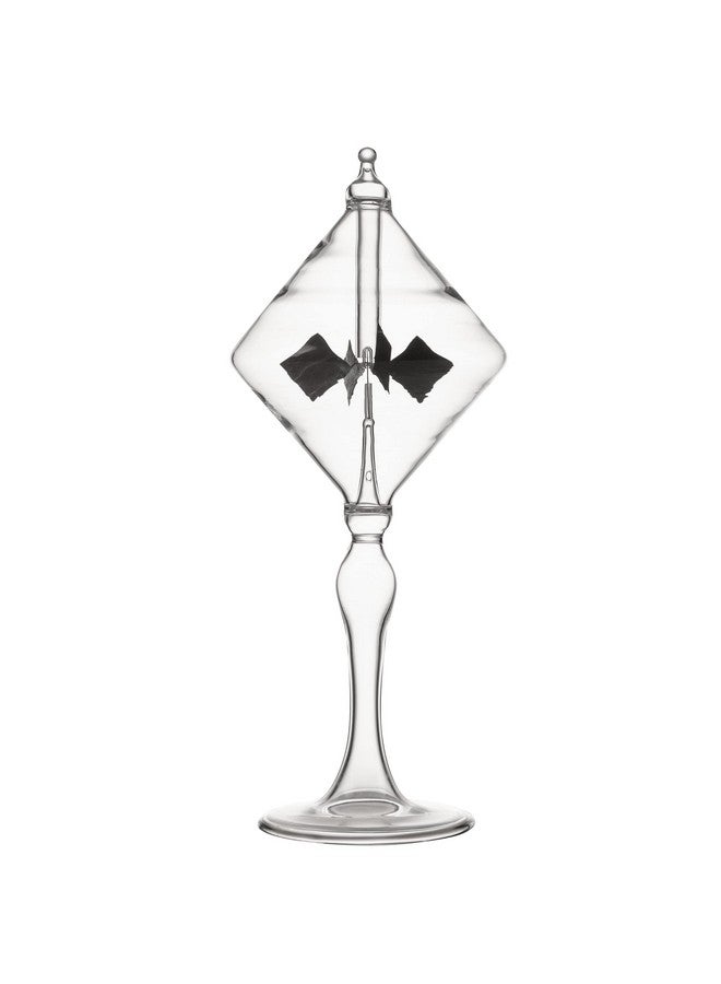 DORAMI Spaceship Solar Power Radiometer Sun Light Energy Spinning Vanes Glass Windmill Gift Home Desk Decoration - Image 1
