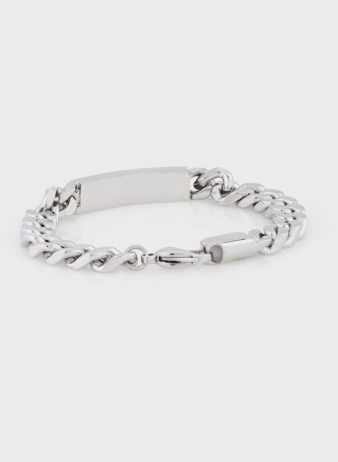 GUESS  Juxb03002Jwstaqs Simple Enamel Bracelet for Men | Best Price UAE