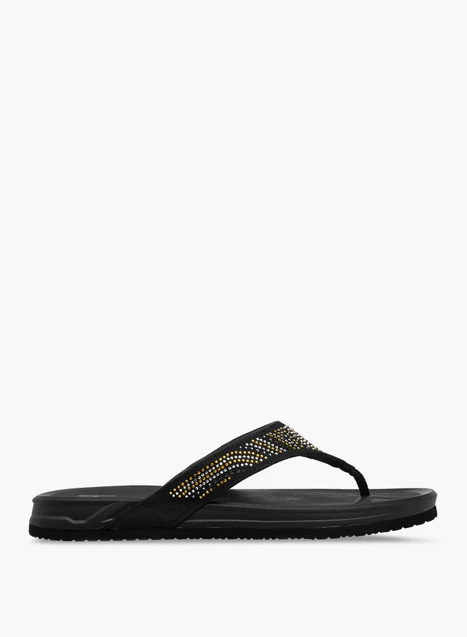 سيليست Women's Embellished Thong Sandals