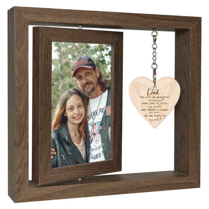 Eyitupc Loss Of Father Sympathy Gift Memorial Gifts For Loss Of Dad Picture Frame In Memory Of Loved One Gifts Grief Gifts Bereavement Gifts - Image 1
