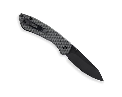 Buck Knives 744 Sovereign Button Lock Pocket Knife, Carbon Fiber - Image 4