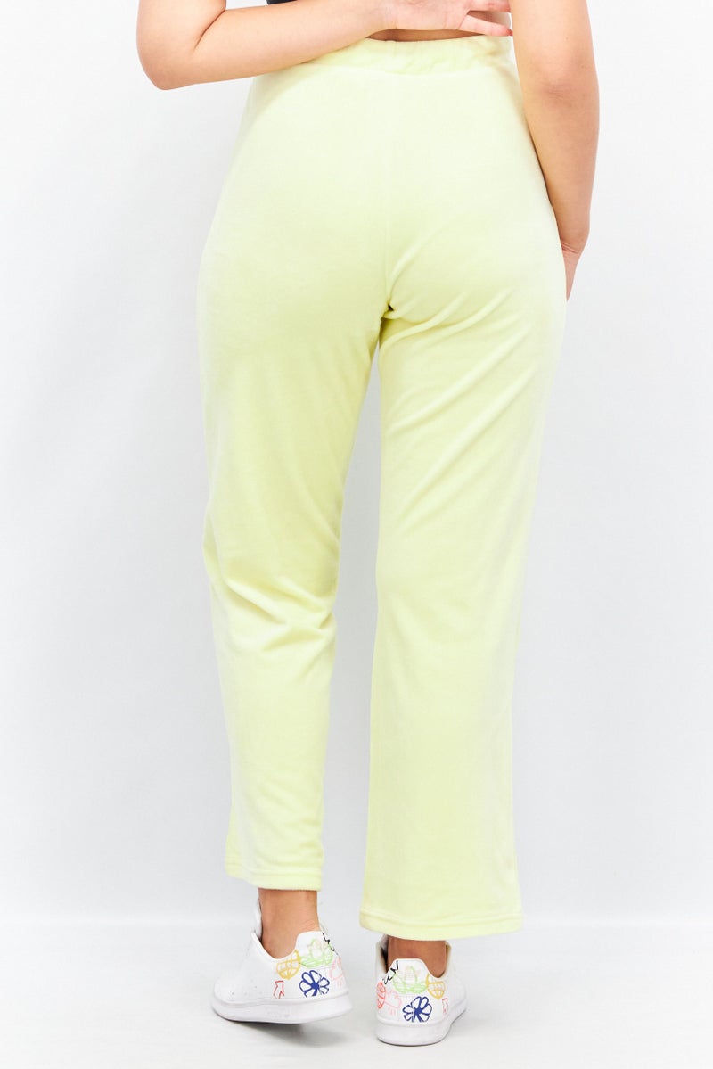 MONKI Women Regular Fit Drawstring Pants, Yellow - Image 3