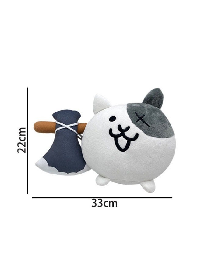 عام معركة القطط أفخم دمية الساحرة القط لعبة بوسي دمية مثالية لديكور المنزل أفضل هدية لأحد أفراد أسرته - Image 3