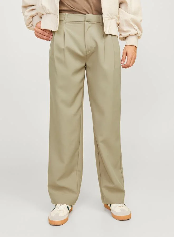 JACK & JONES Wide Leg Chino with Pockets