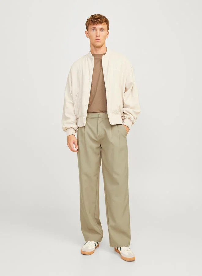 JACK & JONES Wide Leg Chino with Pockets