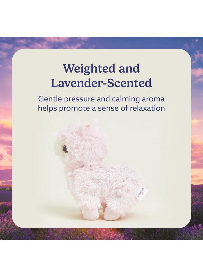 Warmies warmies Junior Microwavable & Weighted Stuffed Animals, Pink Llama - Heated Stuffed Animal Plushie for Warmth & Comfort - Cute Soft Plush Toys for Adults & Children (Boys, Girls, Babies & Toddlers)  - Image 3