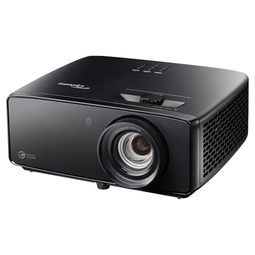 Optoma UHZ58LV 3000Lumen 4K UHD Portable Dual Laser Projector Black - Image 1