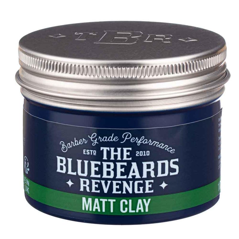 The Bluebeards Revenge Texturising Hair Styling Matt Clay  150 ml Medium Hold Low Shine Hair Clay for Men - Image 4