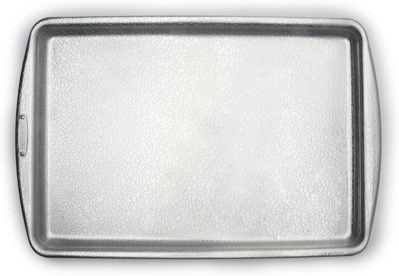 Doughmakers 40056 مجموعة أواني الخبز التجارية عالية الجودة، مجموعة من 3 صواني خبز، 10 × 15 صينية، 9 × 13 صينية، 9 بوصة دائرية، فضي، كبير - Image 2
