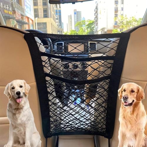Cannonfish 3Layer Car Mesh Organizer Seat Back Net Bag - Image 1