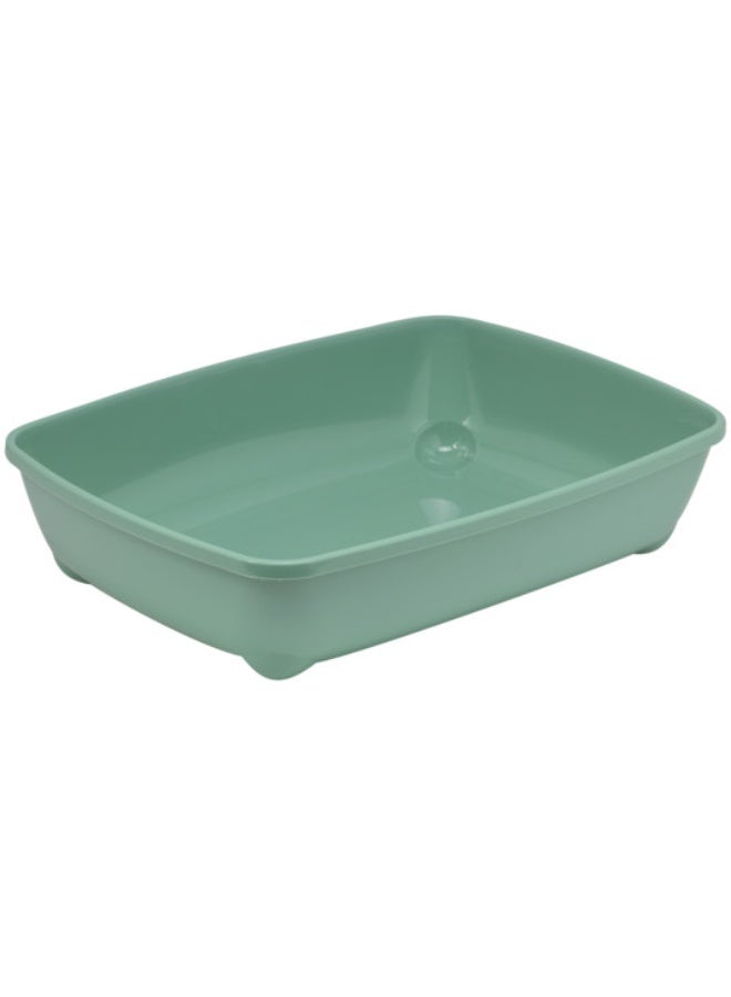 Moderna Arist-O-Tray-Cat Litter Tray 49.3 x 37.5 x 11.4 cm-Green