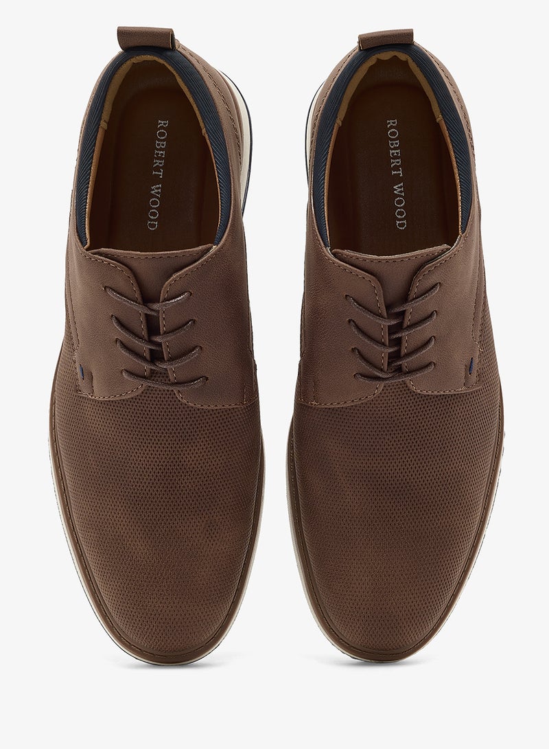 روبرت وود أحذية كاجوال أنيقة برباط - Image 4