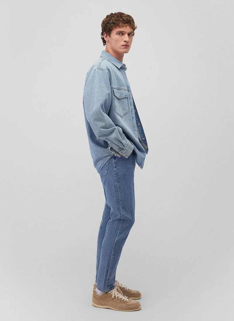 مافي بنطال جينز مريح "ميلانو" بملمس ناعم