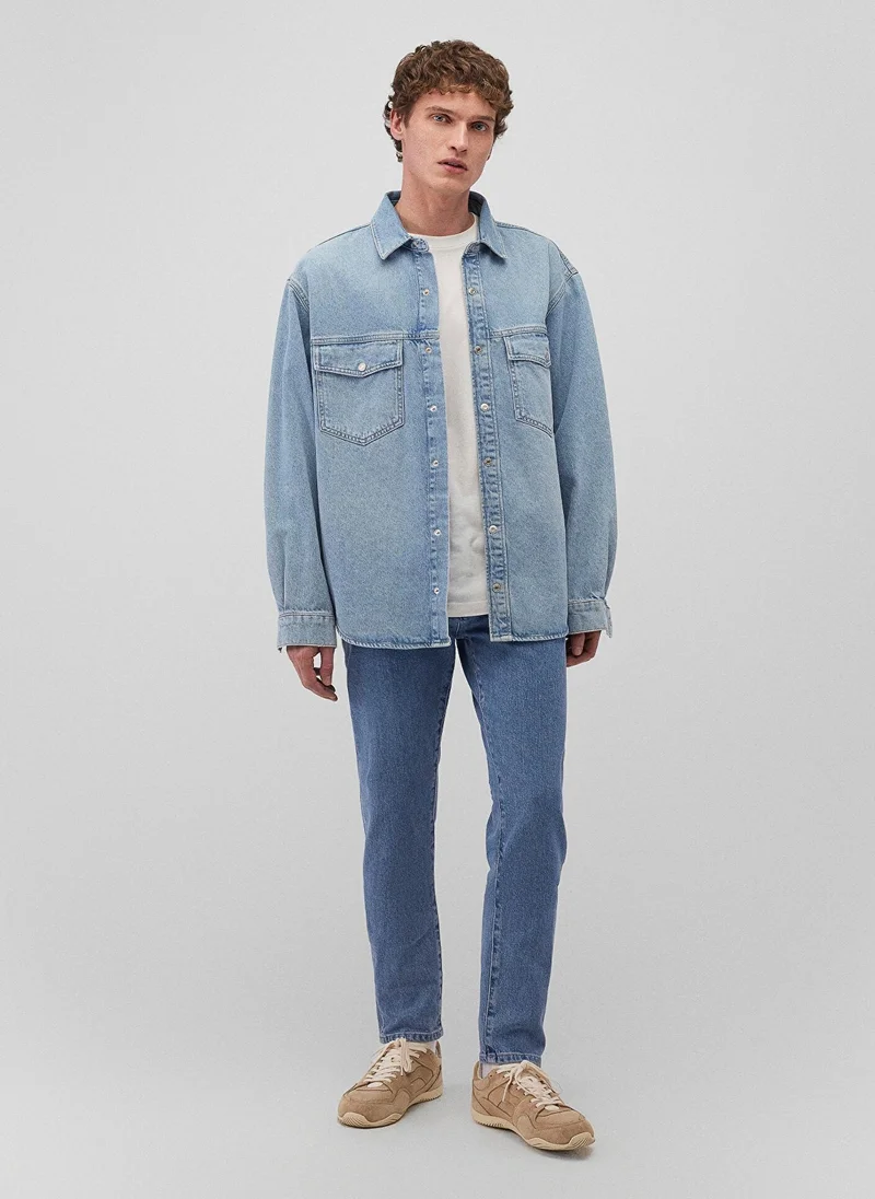 مافي بنطال جينز مريح "ميلانو" بملمس ناعم