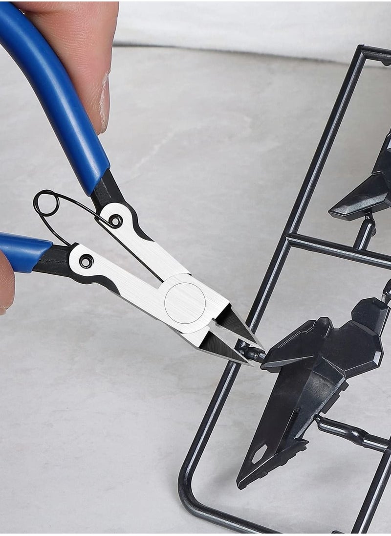 Excefore - Wire Flush Cutters, Model Sprue Wire Clippers for Crafting - Image 1