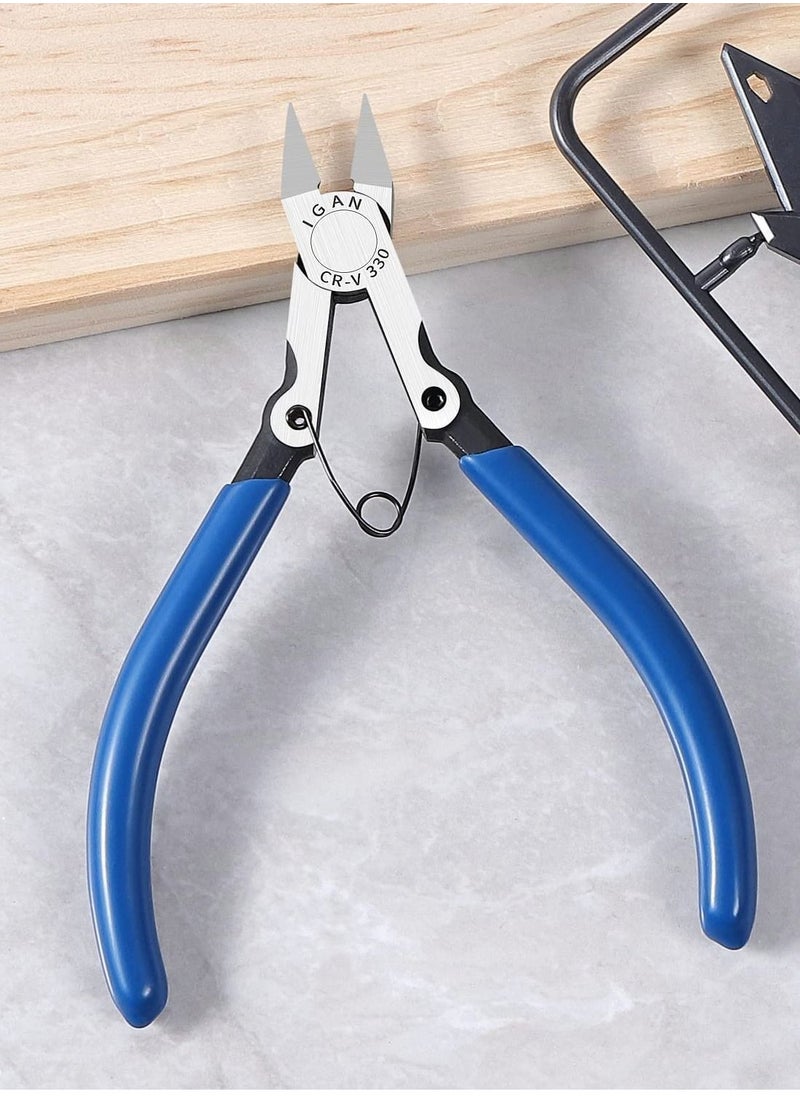 Excefore - Wire Flush Cutters, Model Sprue Wire Clippers for Crafting - Image 1