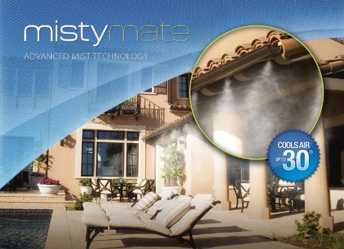 Misty Mate MistyMate 16020 Cool Patio 20 Misting System, feet, Gray 20 feet - Image 2