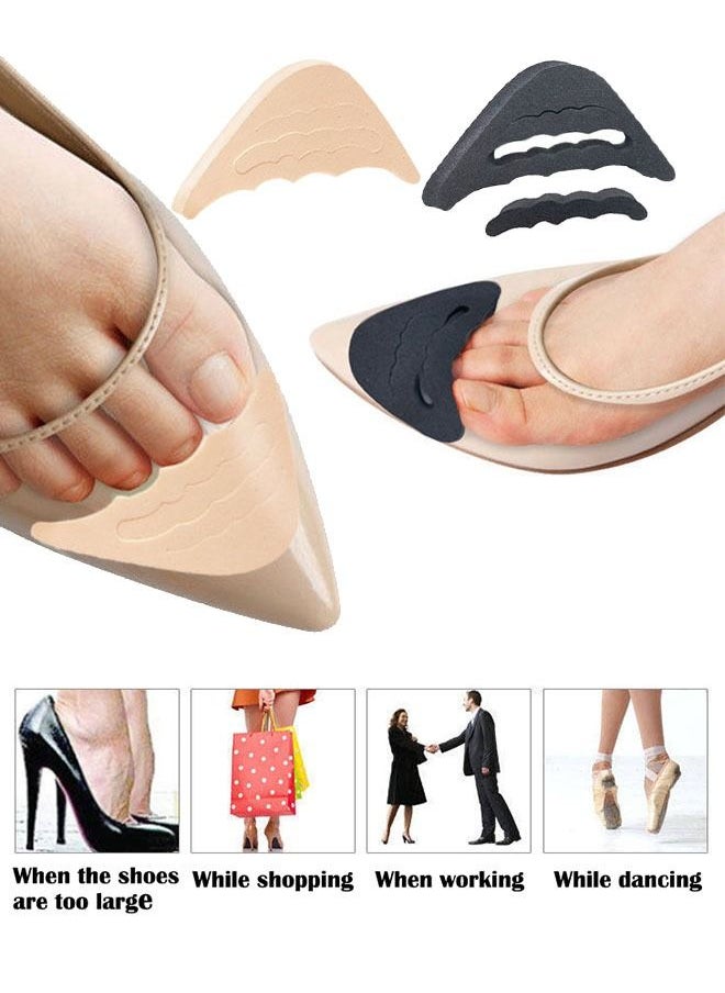 ZCM-HAPPY 7 Pairs of Toe Inserts Adjustable Toe Plug Reusable Shoe Filler Insole For Big Shoes Fit Adjustable Insole Unisex Insole Heels Flats Sneakers  - Image 4