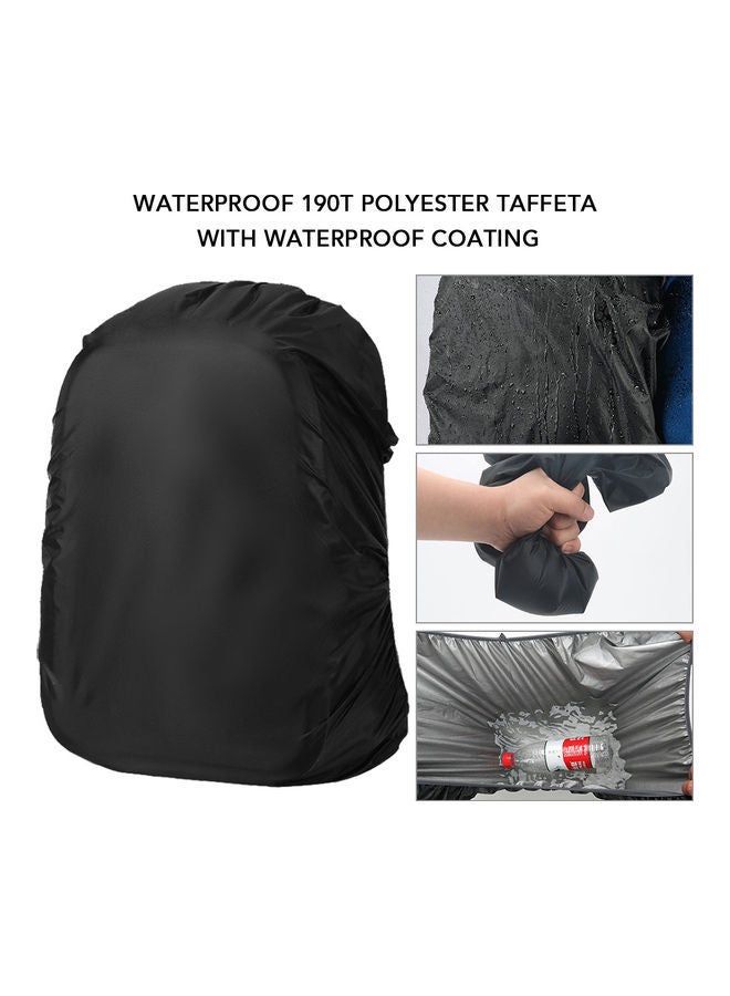 NIBEMINENT Backpack Cover Women Men Waterproof Bag Rain For Cycling Camping Hiking Mountaineering Running Fishing M 20*3*16cm - Image 4